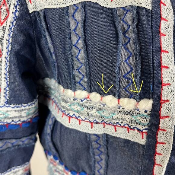 Anthropologie Conditions Apply Giacca Katina allacciata - Picture 6 of 9